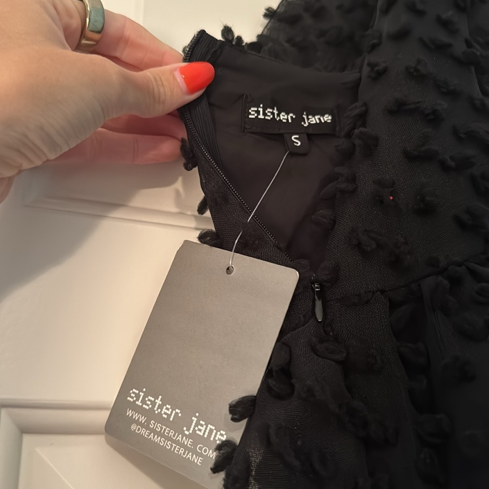 Sister Jane Black Midi Dress - Picture 5 of 5